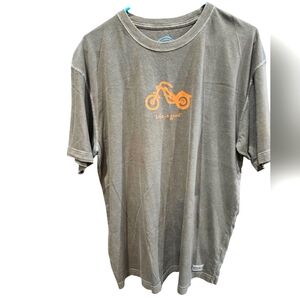 Life‎ is Good Motorcyle Men's T-Shirt. Size L
